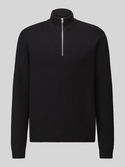 ONLY & SONS Troyer z półdługim zamkiem błyskawicznym Czarny 2
