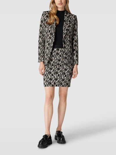 Marc Cain Blazer mit Label-Details Black 1