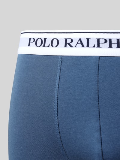 Polo Ralph Lauren Underwear Trunks mit Label-Bund im 3er-Pack Blau 2