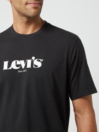 Levi's® Relaxed Fit T-Shirt aus Baumwolle Black 3