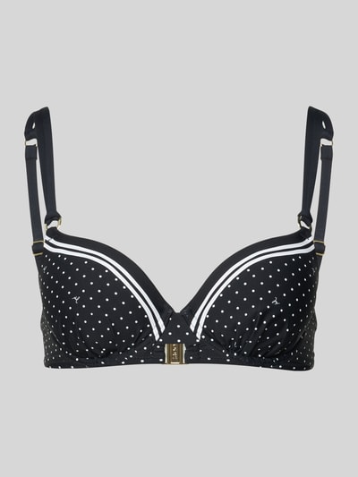 JOOP! COLLECTION Bikini-Oberteil im Allover-Look Modell 'Brismar Beach' Black 1