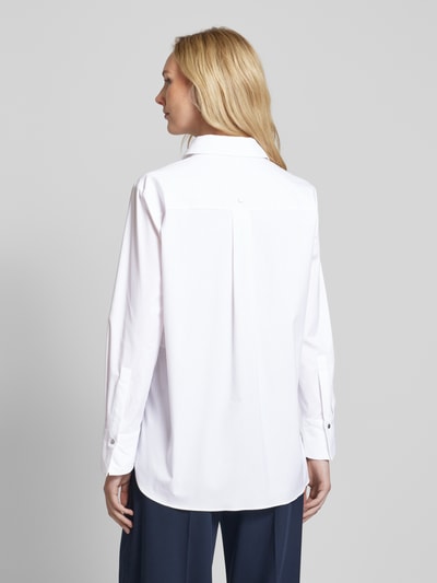 Marc Cain Overhemdblouse met platte kraag Offwhite - 5