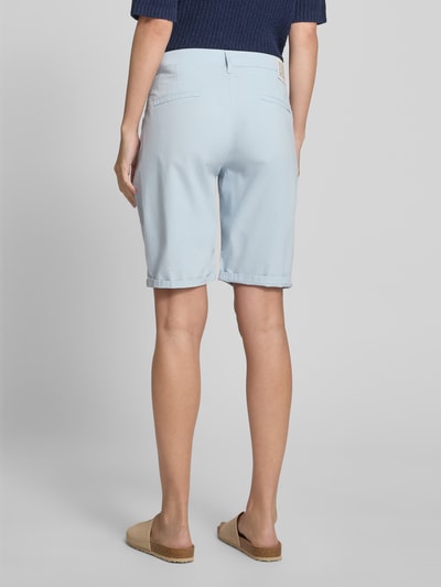 MAC Regular Fit Bermudas mit Paspeltaschen am Gesäß Hellblau 5