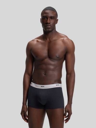 BOSS Pant & Trunk aus Baumwoll-Mix im 5er-Pack Modell 'Essential' Marine 7