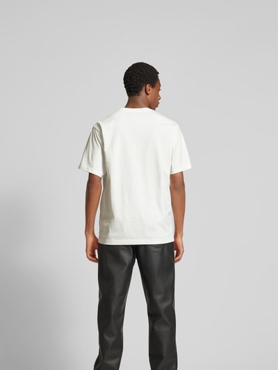 Kenzo T-Shirt aus reiner Baumwolle Offwhite 5