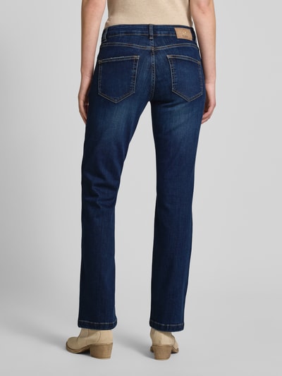 MOS MOSH Straight Leg Jeans im 5-Pocket-Design Modell 'ASHLEY' Dunkelblau 5
