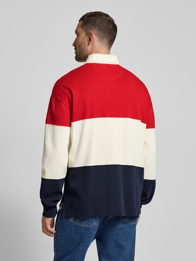 Gant Sweatshirt mit Label-Stitching Rot 5