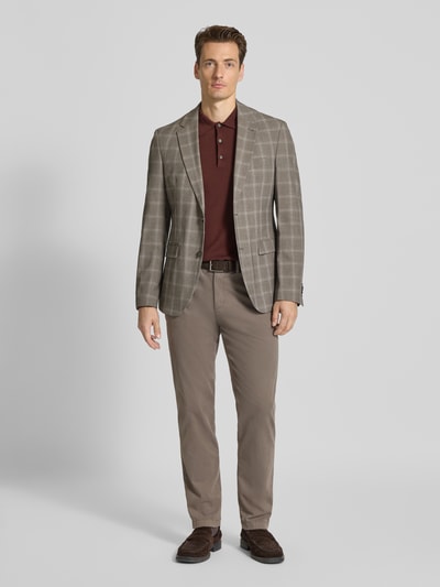 g1920 Chino met Franse steekzakken, model 'Tybalt' Middengrijs - 1