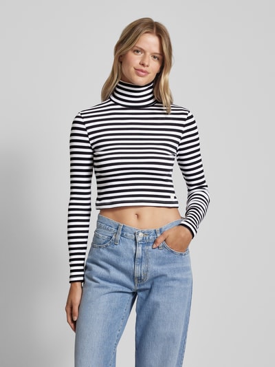 Calvin Klein Jeans Longsleeve mit Rollkragen Black 4