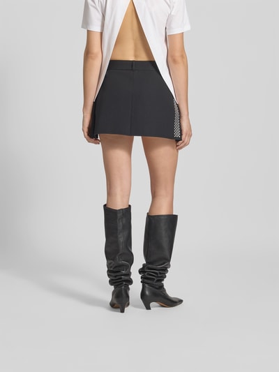 Rabanne Minirock mit Knopfverschluss Black 5