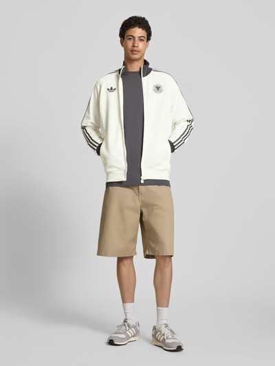 adidas Originals Regular Fit Trainingsjacke mit Vereins Logo Applikation Modell 'BLACAS' Offwhite 1