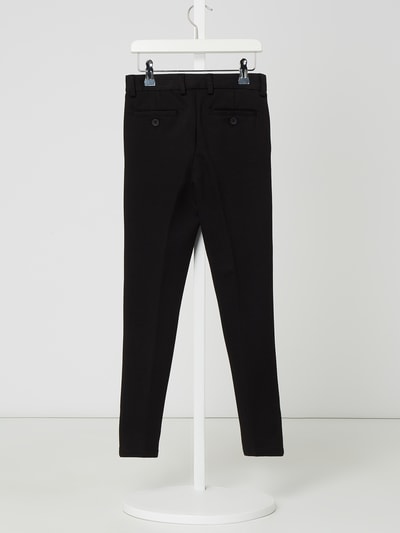 Jack & Jones Slim Fit Chino aus Jersey Modell 'Marco' Schwarz 4