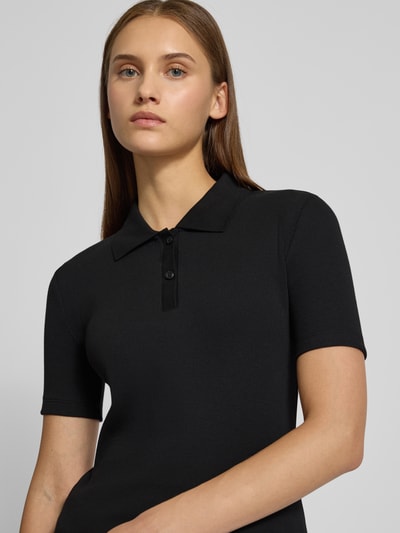 Calvin Klein Jeans Slim fit poloshirt met labeldetail Zwart - 3