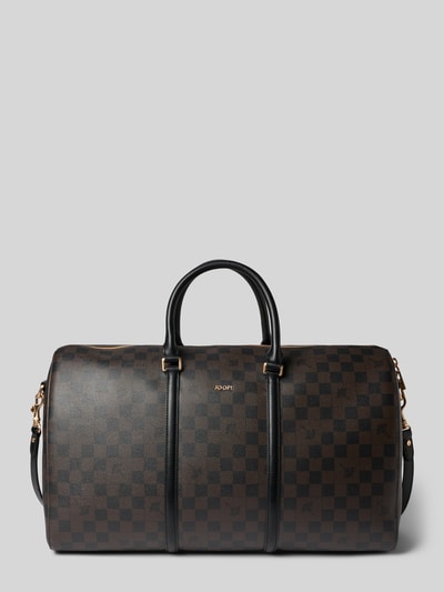 JOOP! Weekendtas met labeldetail, model 'cortina piazza aurora' Donkerbruin - 2