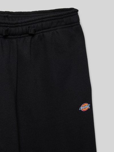 Dickies Spodnie dresowe o kroju comfort fit z nadrukiem z logo Czarny 2