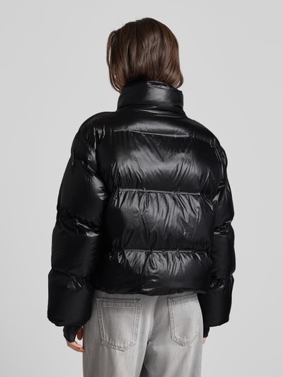 Neo Noir Steppjacke mit Stehkragen Modell 'Rhea' Black 5