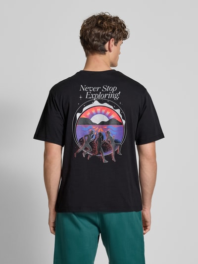 The North Face T-shirt z nadrukiem z logo Czarny 4