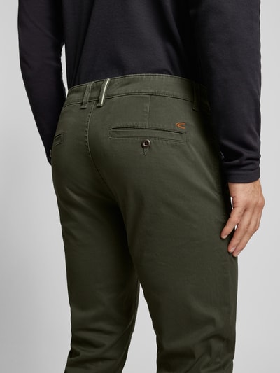 camel active Chino mit französischen Eingrifftaschen Oliv 3