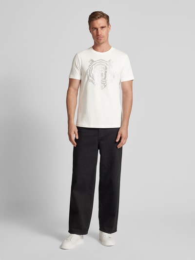 Antony Morato T-Shirt mit Motiv-Print Weiss 1