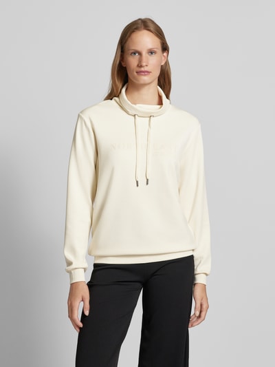 Soyaconcept Sweatshirt met opstaande kraag, model 'Banu' Offwhite - 4