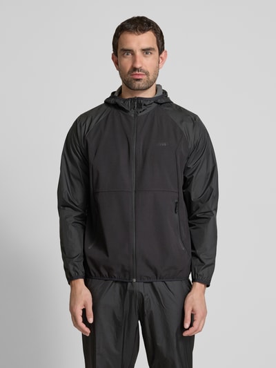 BOSS Green Dres treningowy z nadrukiem z logo Czarny 4