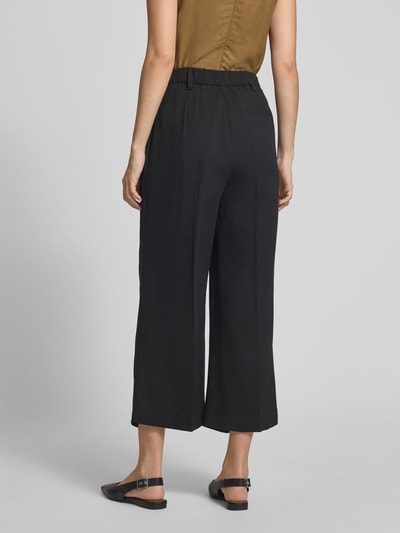 Someday Bootcut Fit Stoffhose aus Viskose-Leinen-Mix Modell 'Celino' Black 5