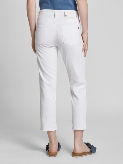 Cambio Jeans in verkürzter Passform Offwhite 5