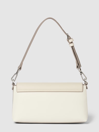 CK Calvin Klein Handtasche mit Label-Applikation Modell 'CK MUST' Ecru 5