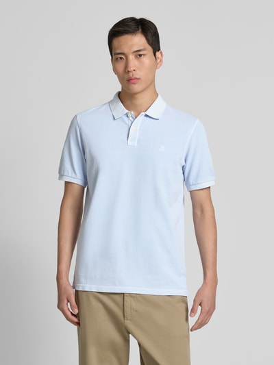 Marc O'Polo Regular fit poloshirt van puur katoen Bleu - 4