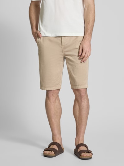 Lerros Regular Fit Bermudas mit Gesäßtaschen Beige 4