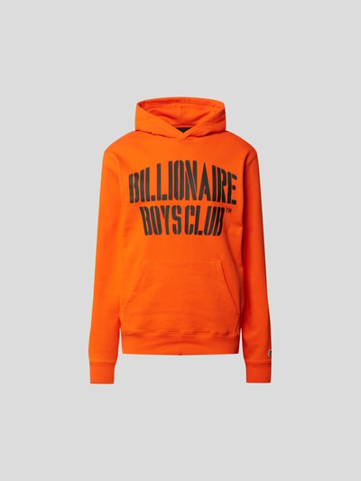 Billionaire Boys Club Hoodie mit Label-Print Orange 2