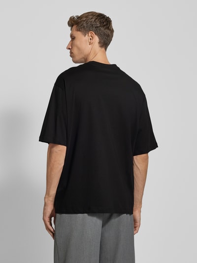 ARMANI EXCHANGE Oversized T-shirt met labelpatch Zwart - 5