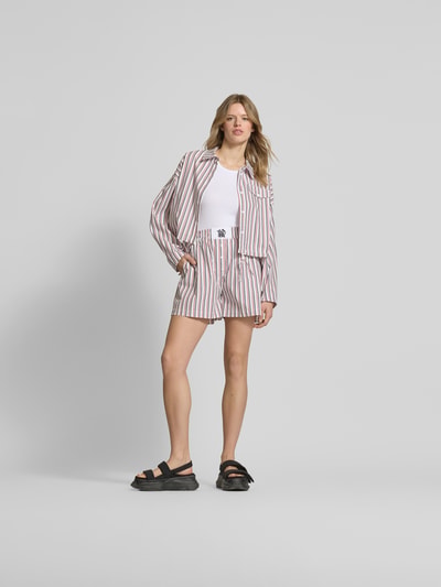 BAUM & PFERDGARTEN Shorts mit elastischem Bund Rot 1