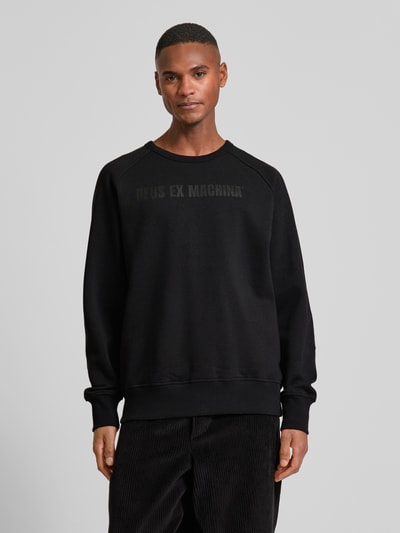 DEUS EX MACHINA Sweatshirt mit Label-Print Modell 'Cordura' Anthrazit 4