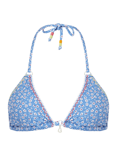 Banana Moon Bikini-Oberteil in Triangel-Form Modell 'Lono Fullbloom' Bleu 2