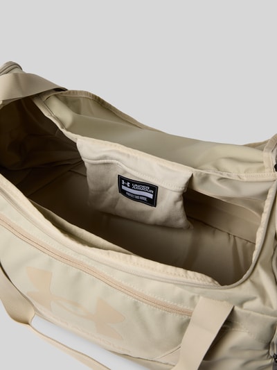 Under Armour Sporttas met logo en schouderband, model 'Undeniable 5.0' Beige - 4