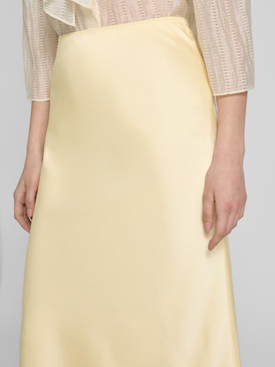 Neo Noir Maxirok met elastische band, model 'Vicky' Pastelgeel - 3