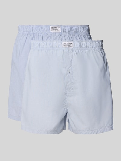Levi's® Boxershorts mit elastischem Bund im 2er-Pack Hellblau 1