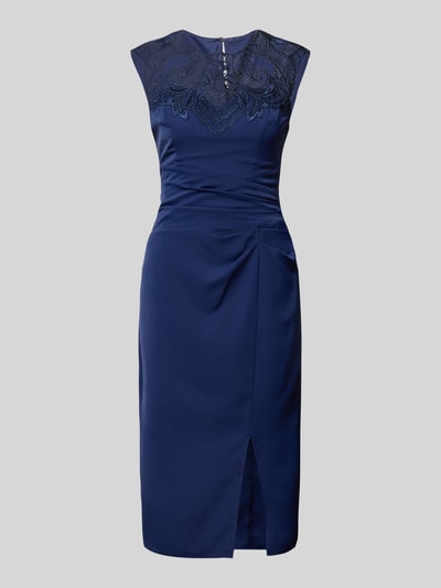 Lipsy Cocktailkleid mit Spitzenbesatz Marine 2