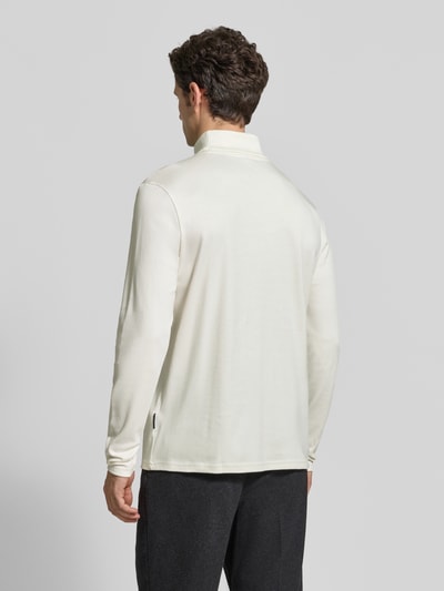 HECHTER PARIS Longsleeve mit Rollkragen Weiss 5