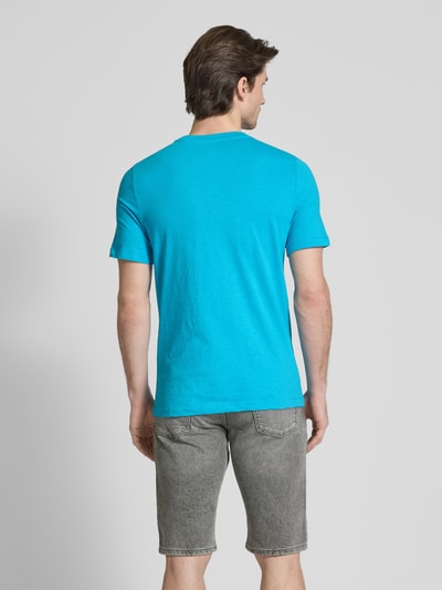 s.Oliver RED LABEL Regular Fit T-Shirt aus reiner Baumwolle Ocean 5