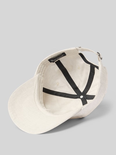 Marc O'Polo Basecap aus Baumwoll-Leinen-Mix Hellgrau 2