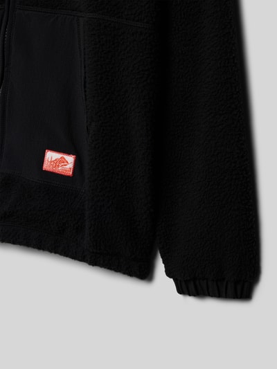 Tommy Hilfiger Teens Regular fit fleecejack met katoen Zwart - 2