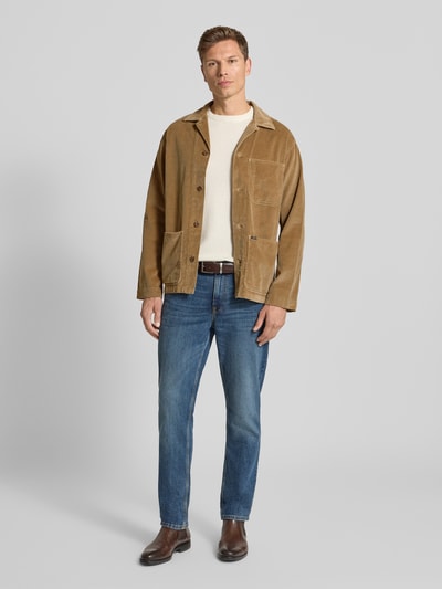 Polo Ralph Lauren Overhemdjack met reverskraag Kaki - 1