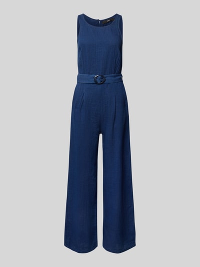 Mango Jumpsuit mit Kellerfalten Modell 'NAXOS' Marine 2