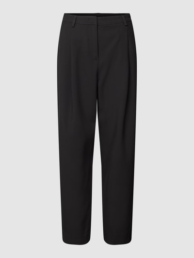 JAKE*S STUDIO WOMAN Bundfaltenhose in verkürzter Passform Black 2