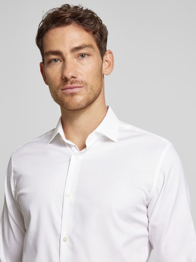 Jack & Jones Premium Slim fit vrijetijdsoverhemd met kentkraag, model 'PARKER' Wit - 3