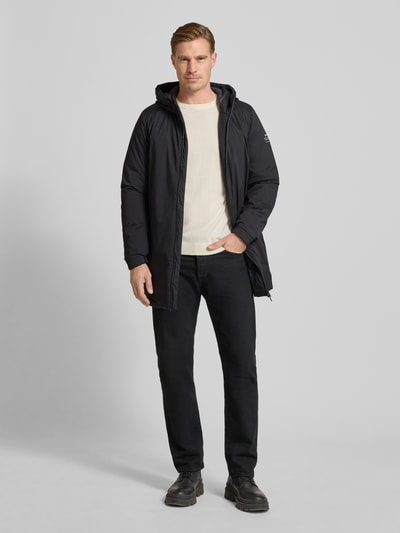 ECOALF Jacke mit Kapuze Black 1