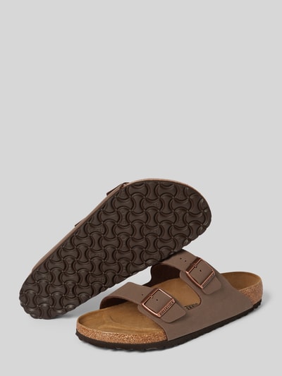 Birkenstock Sandalen met doornsluitingen, model 'Arizona' Middenbruin - 4