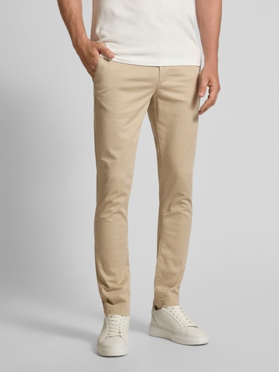 Tommy Hilfiger Slim Fit Chino aus Baumwoll-Mix Beige 4